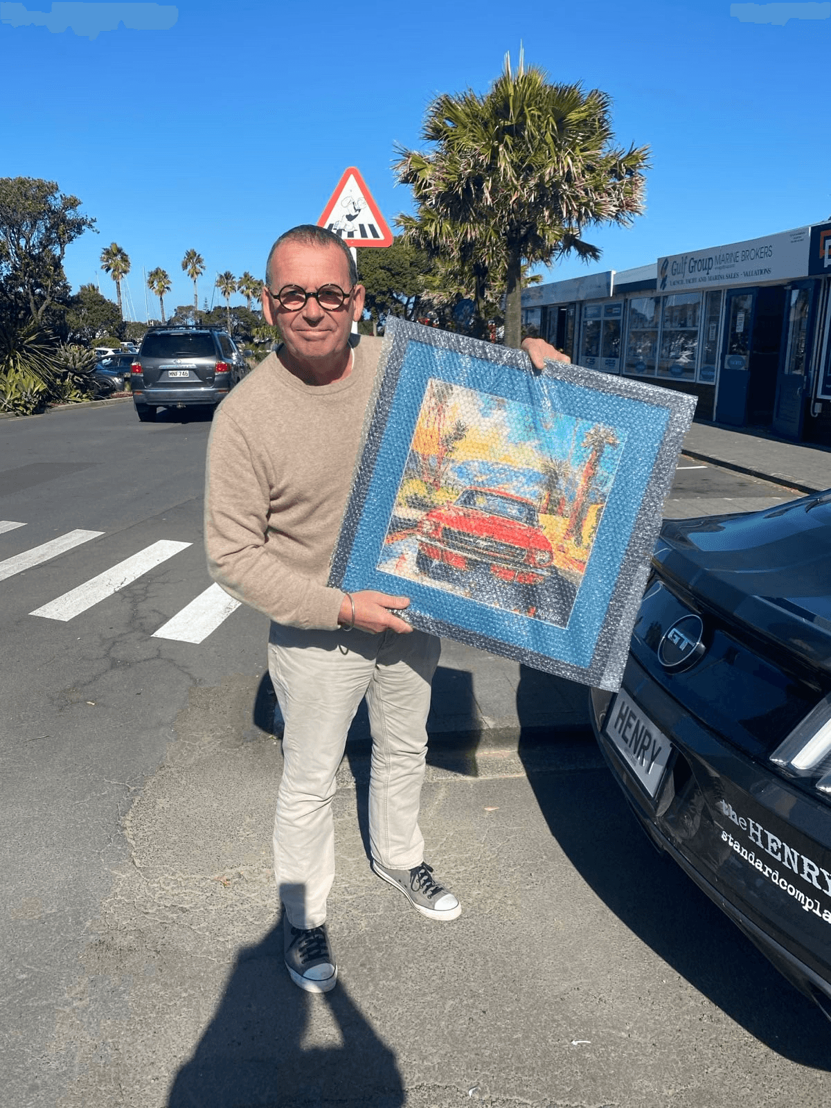 Paul Henry with MyChair piece